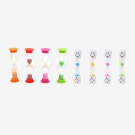 [Amiden] Tooth Brushing Timers for Kids – 3 Minutes Hourglass Sand Timer for Brushing Tooth, Pack of 4